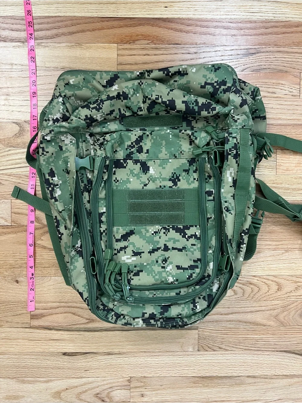 Tactical Digital Camo Backpack - Green